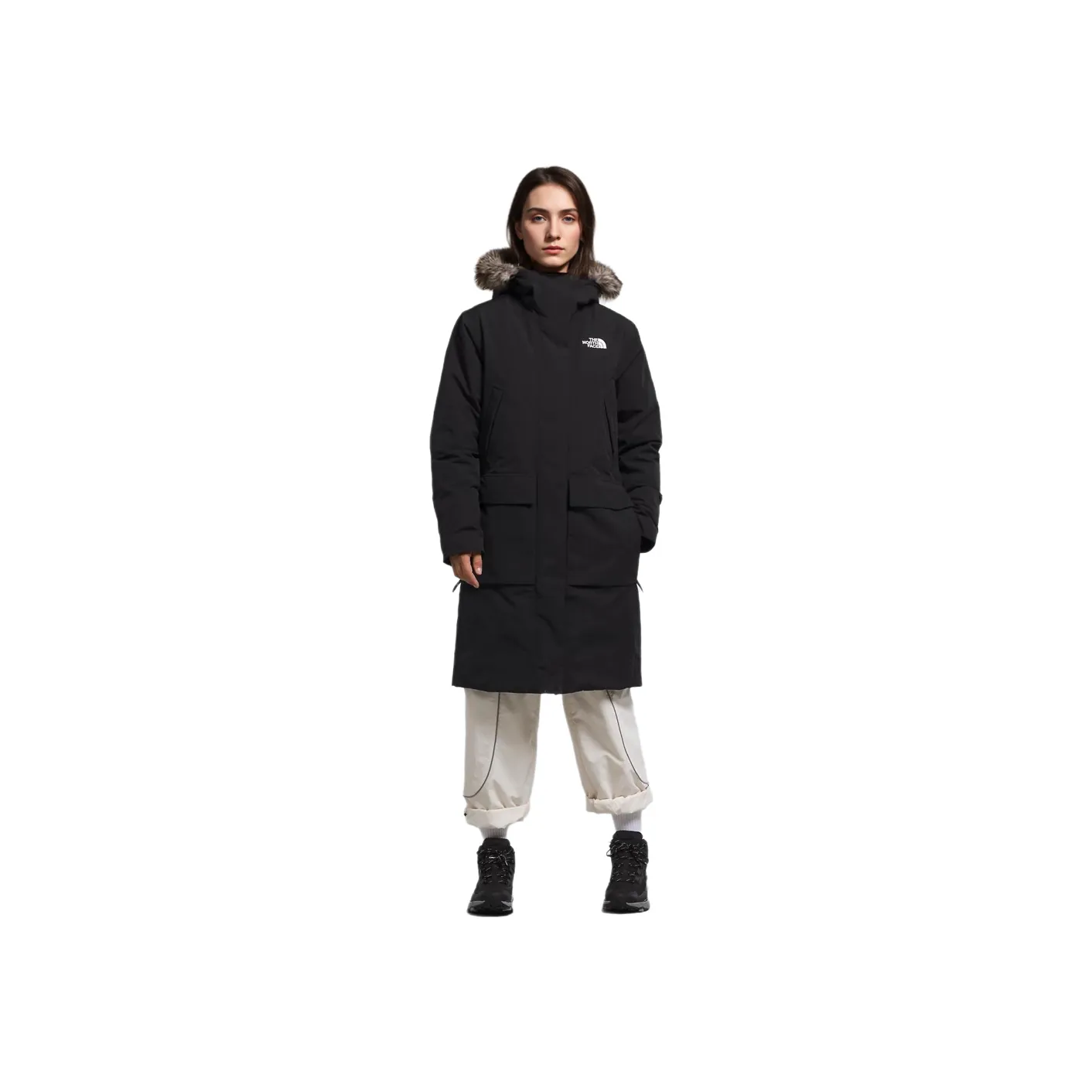 THE NORTH FACE Women's Arctic Parka Premium Black