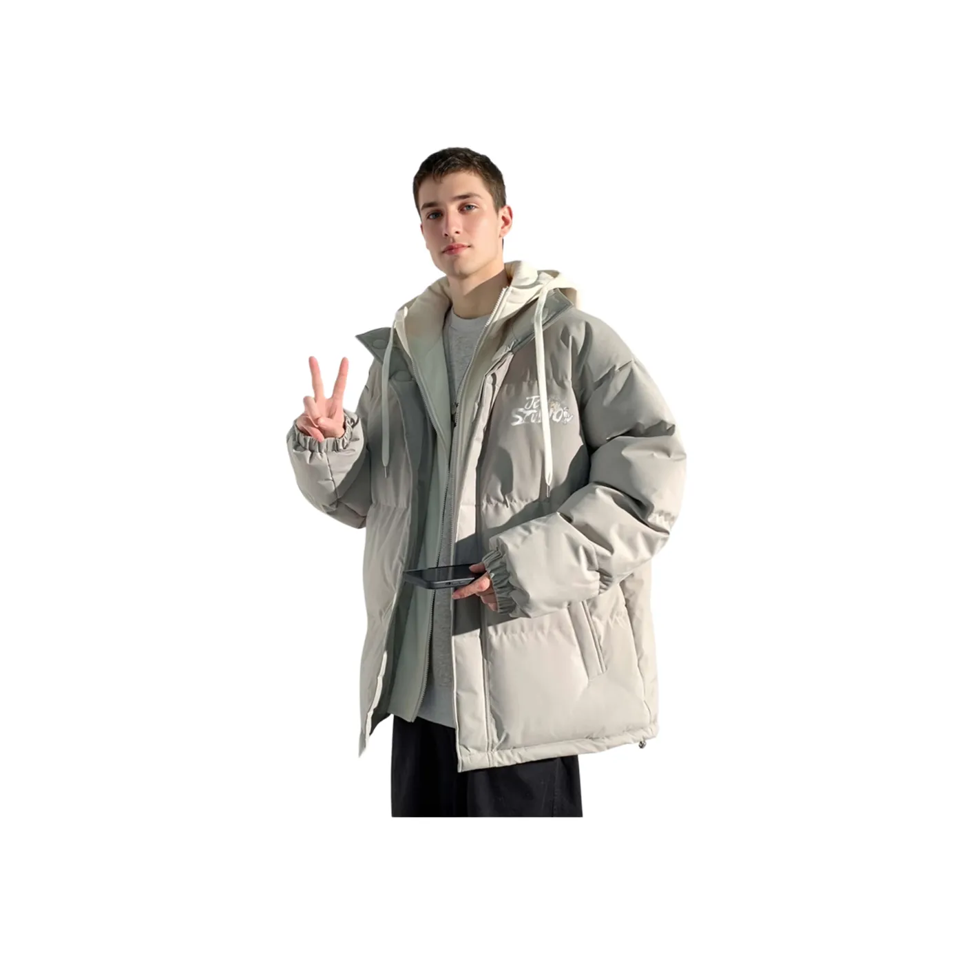 JCUI Унисекс Пуховики