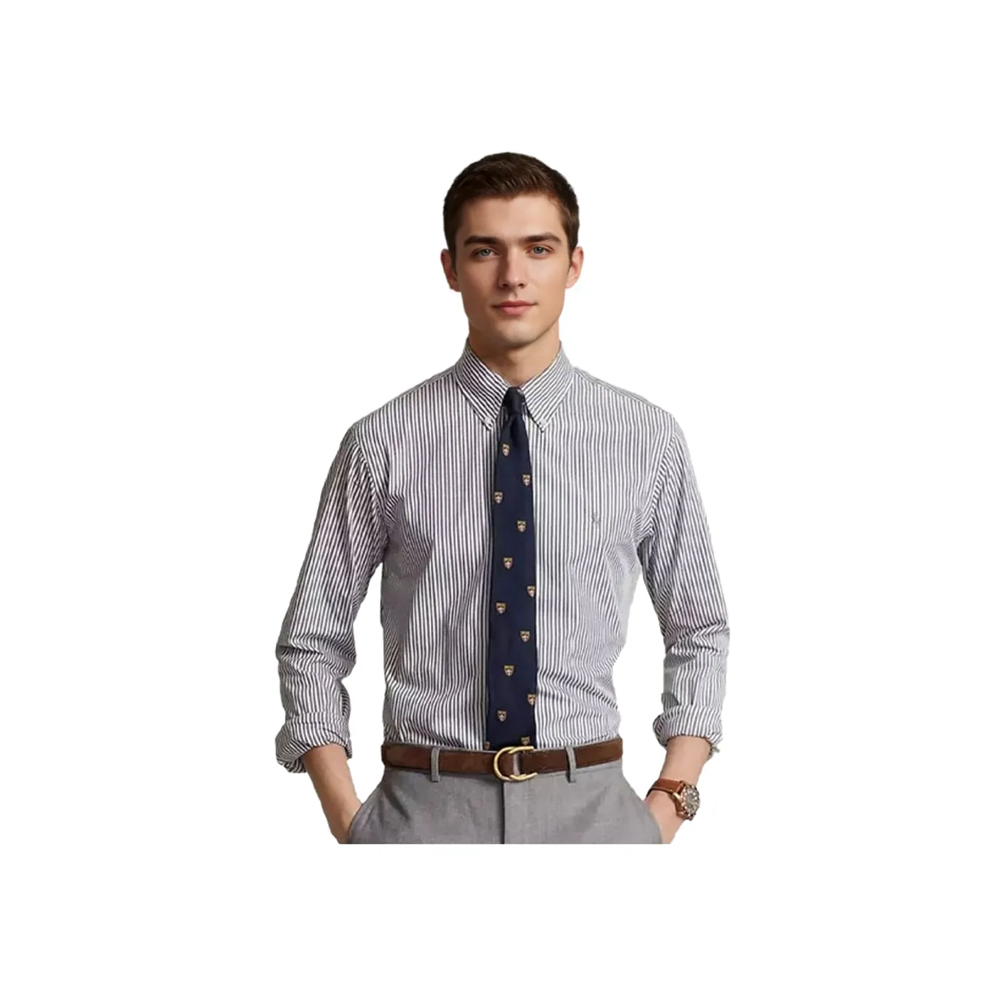 Polo Ralph Lauren Рубашка Мужская Синяя