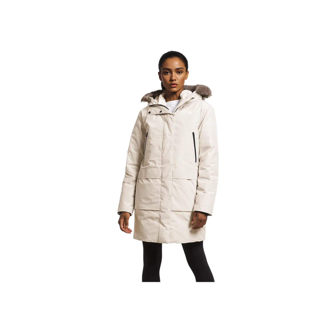 THE NORTH FACE Куртки Пальто Женские Gardenia White