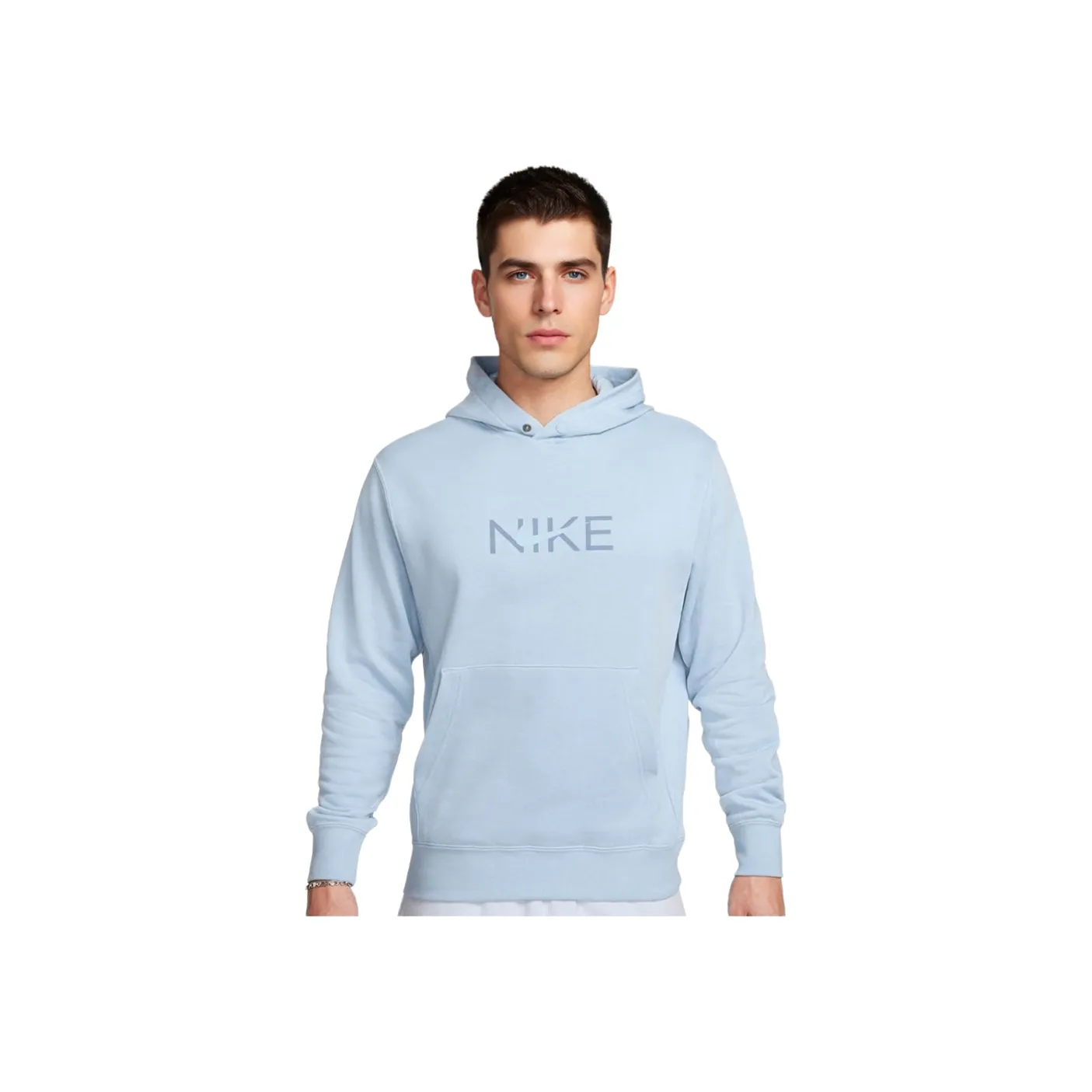 Nike Толстовка Мужская Светло-Синяя