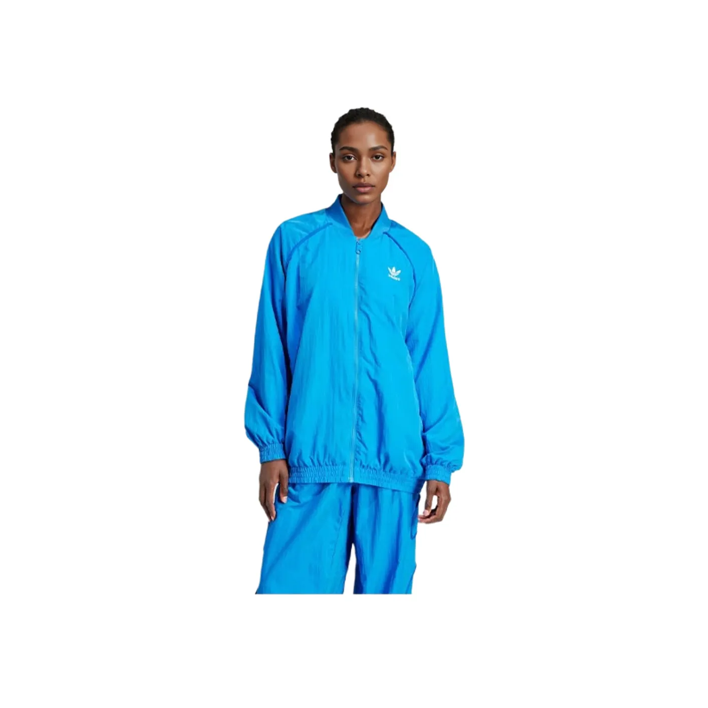 Adidas Originals Premium Fr Track Top Jackets Coats Women's Bird Feather Blue
