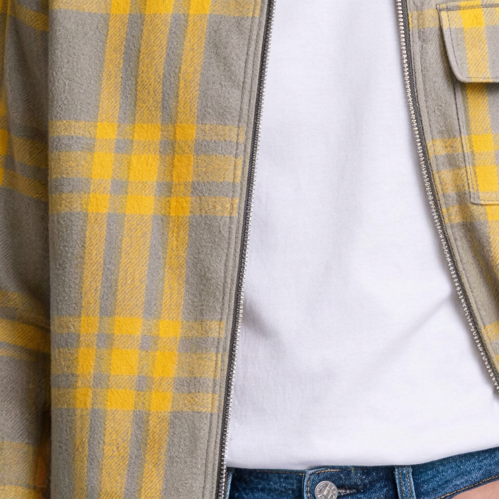 Мужская куртка Burberry SS26 (в клетку) — фото 5