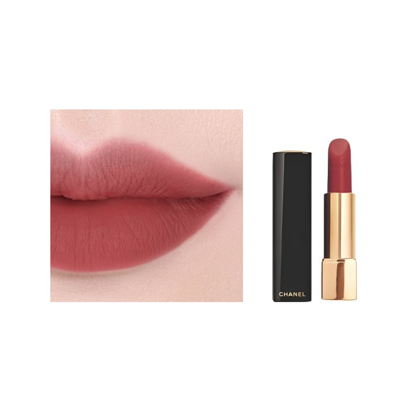 Помада Chanel Rouge Allure Velvet (розовая)