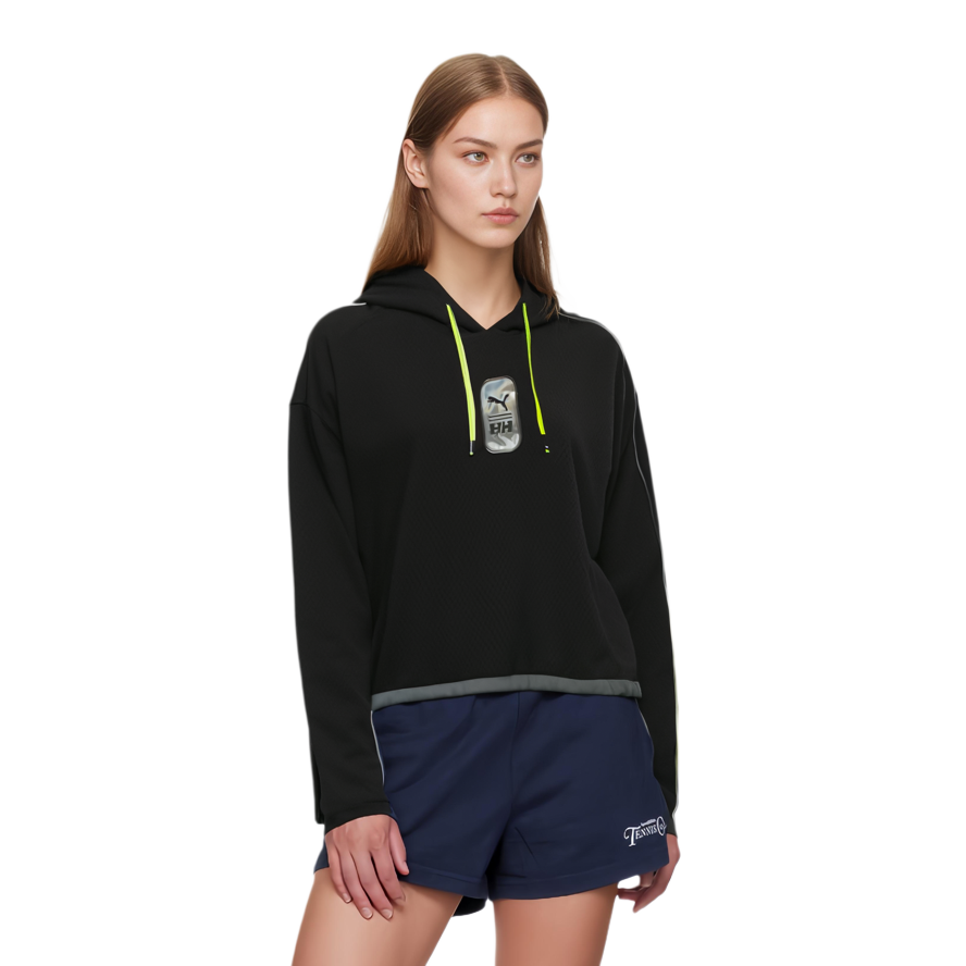 Женское худи PUMA x Helly Hansen (черное) — фото 3