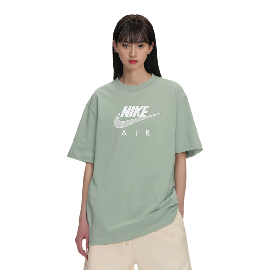Женская футболка Nike Air (изумрудная) — фото 3