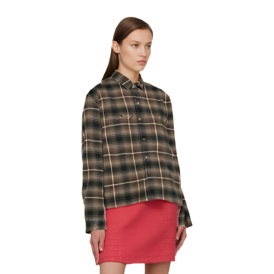 Supreme FW22 Week 13 Shearling Lined Flannel Shirt  