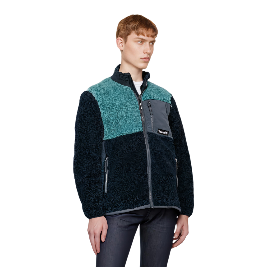 Timberland Fleece Clothing Unisex Dark Sapphire Crab Cyan