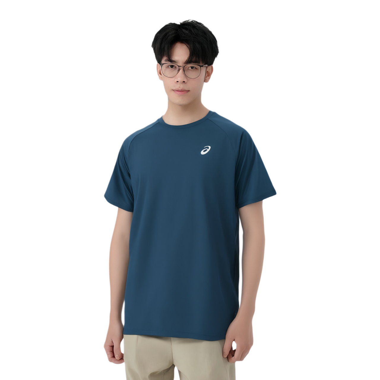 ASICS Running T Shirt Men’s Dark Blue