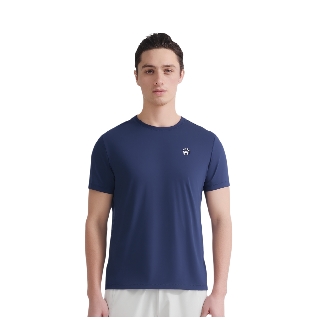 Skechers Quick Dry T Shirts Men’s Marine Collegiate Blue