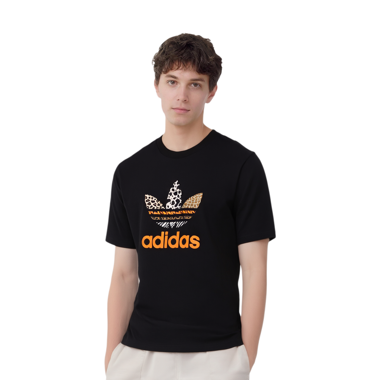 Мужская футболка adidas x Atmos Tee (черная) — фото 5