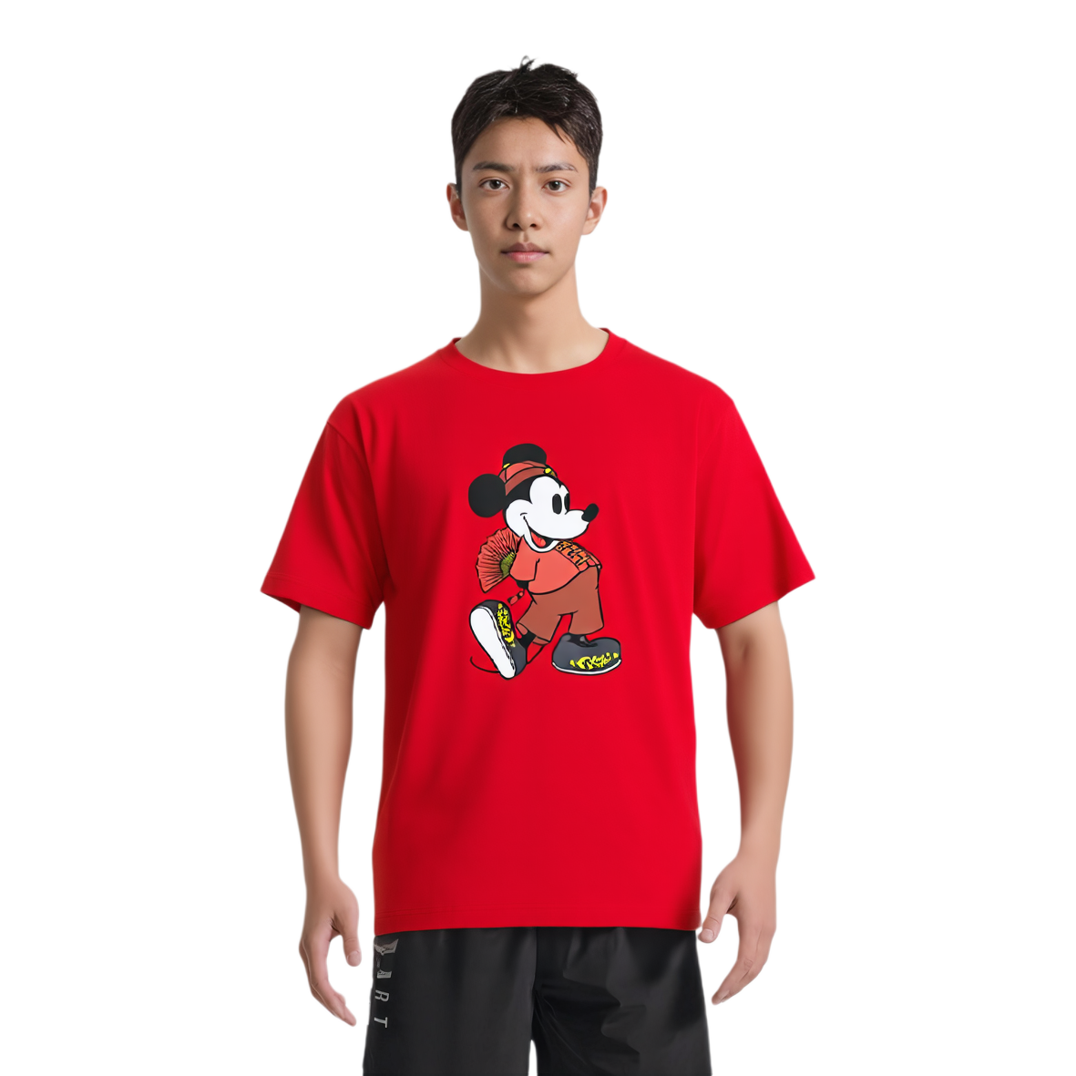 Футболка UNIQLO x Disney (красная) — фото 2