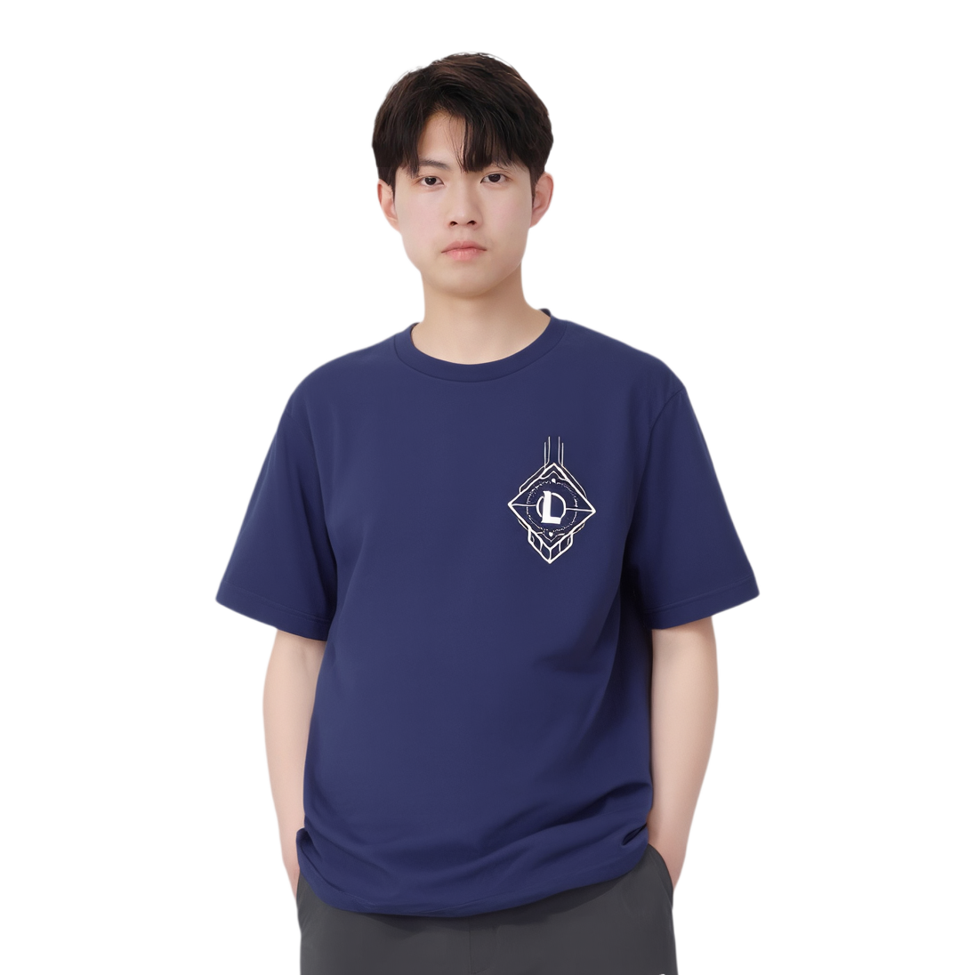 Футболка UNIQLO x /LEAGUE OF LEGENDS T (синяя) — фото 3