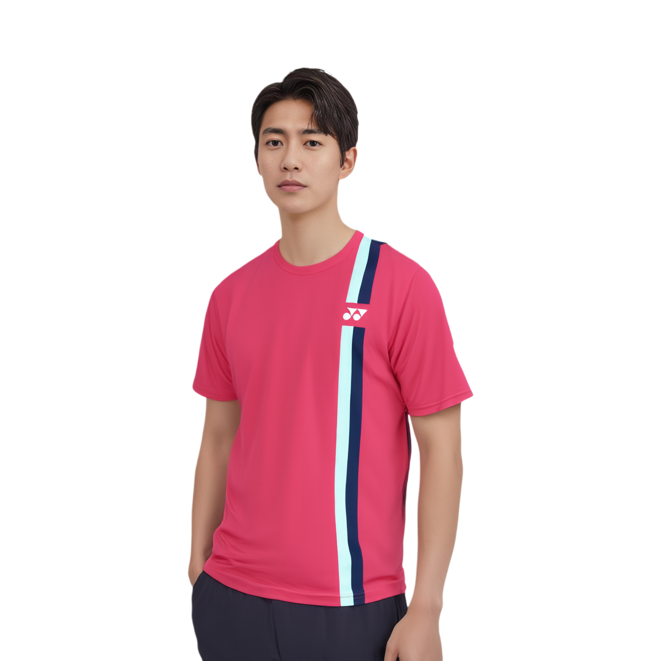 YONEX Badminton Jersey Men’s Pink Purple