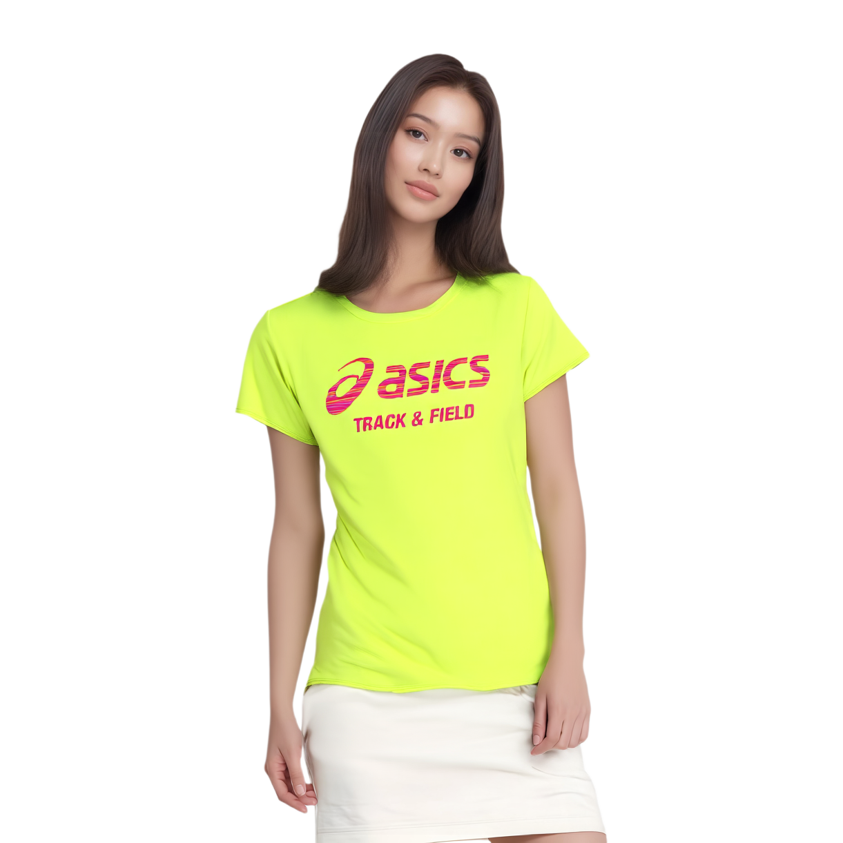 ASICS Running T Shirt Women’s Yellow