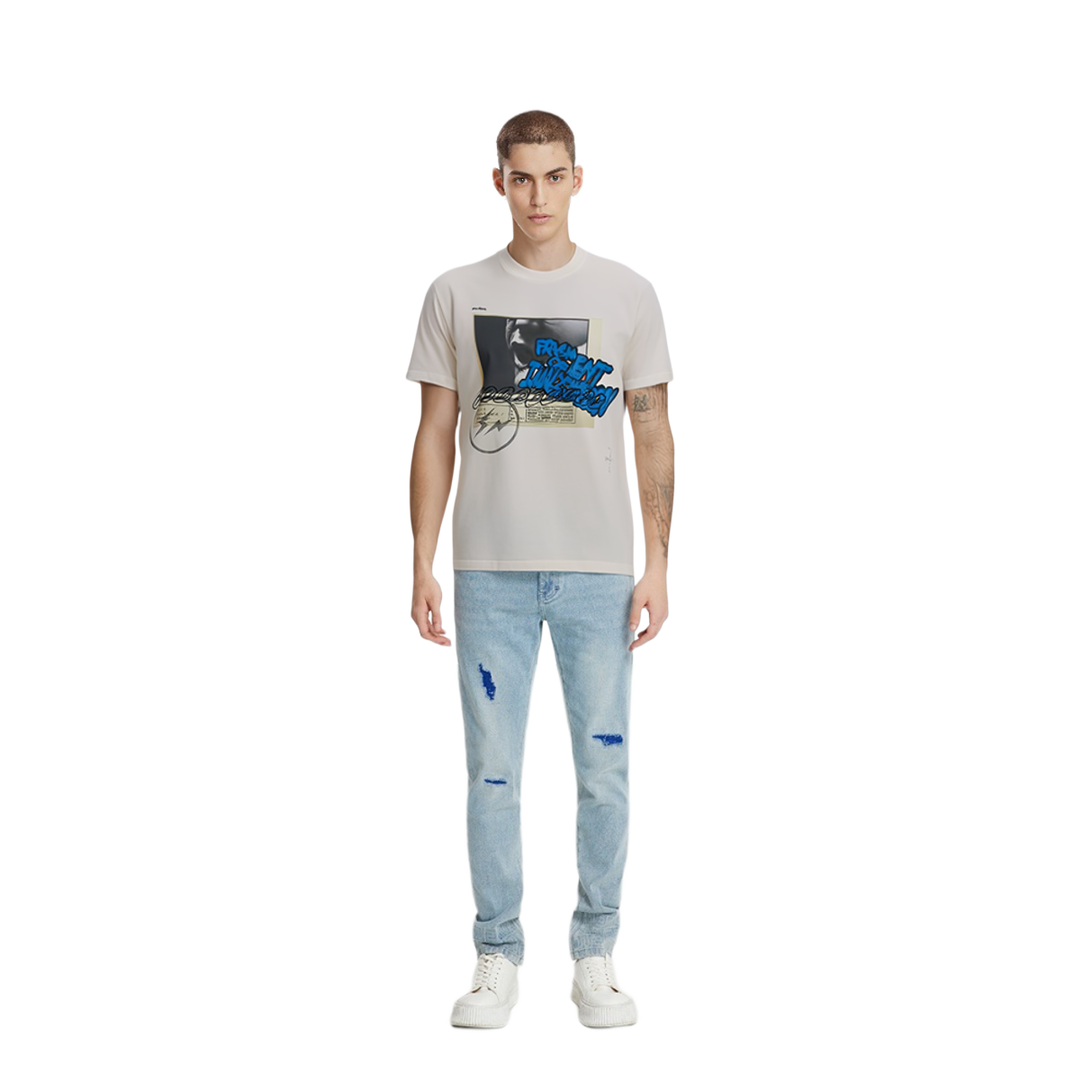 Travis Scott x Fragment Design  Cactus Jack LogoT