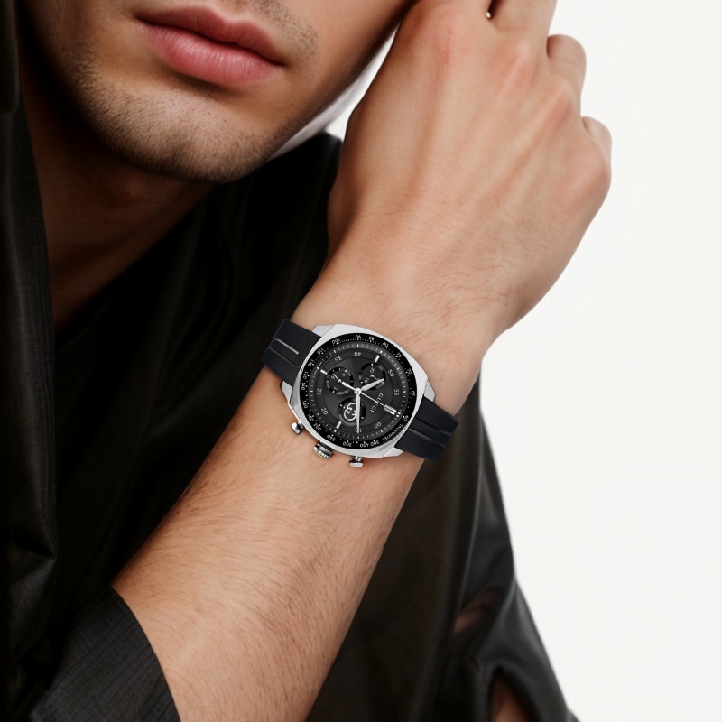 Мужские часы Gucci (черный) — фото 4