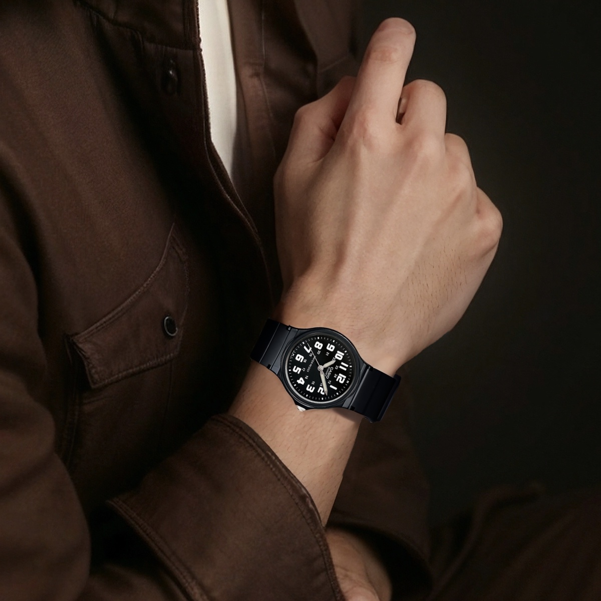 Мужские часы Casio STANDARD (черные) — фото 4