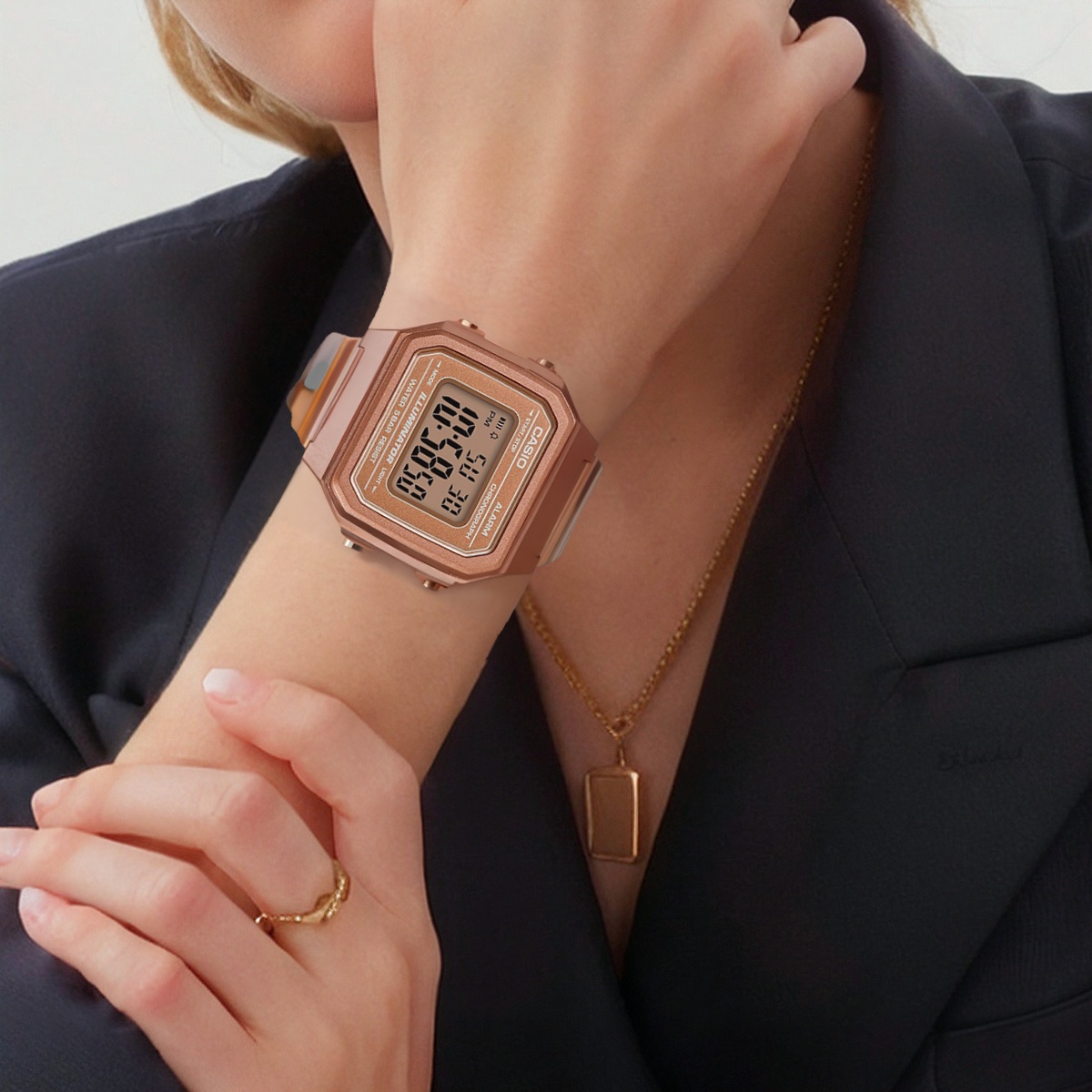 Женские часы Casio YOUTH (серебряные) — фото 3