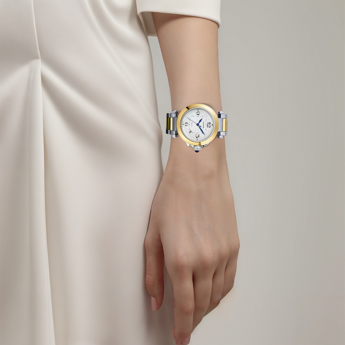 Женские часы Cartier (белые) — фото 4