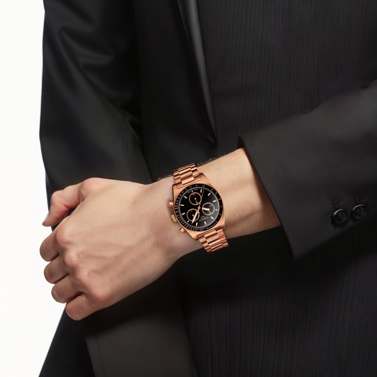 Мужские часы TISSOT (черные) — фото 2