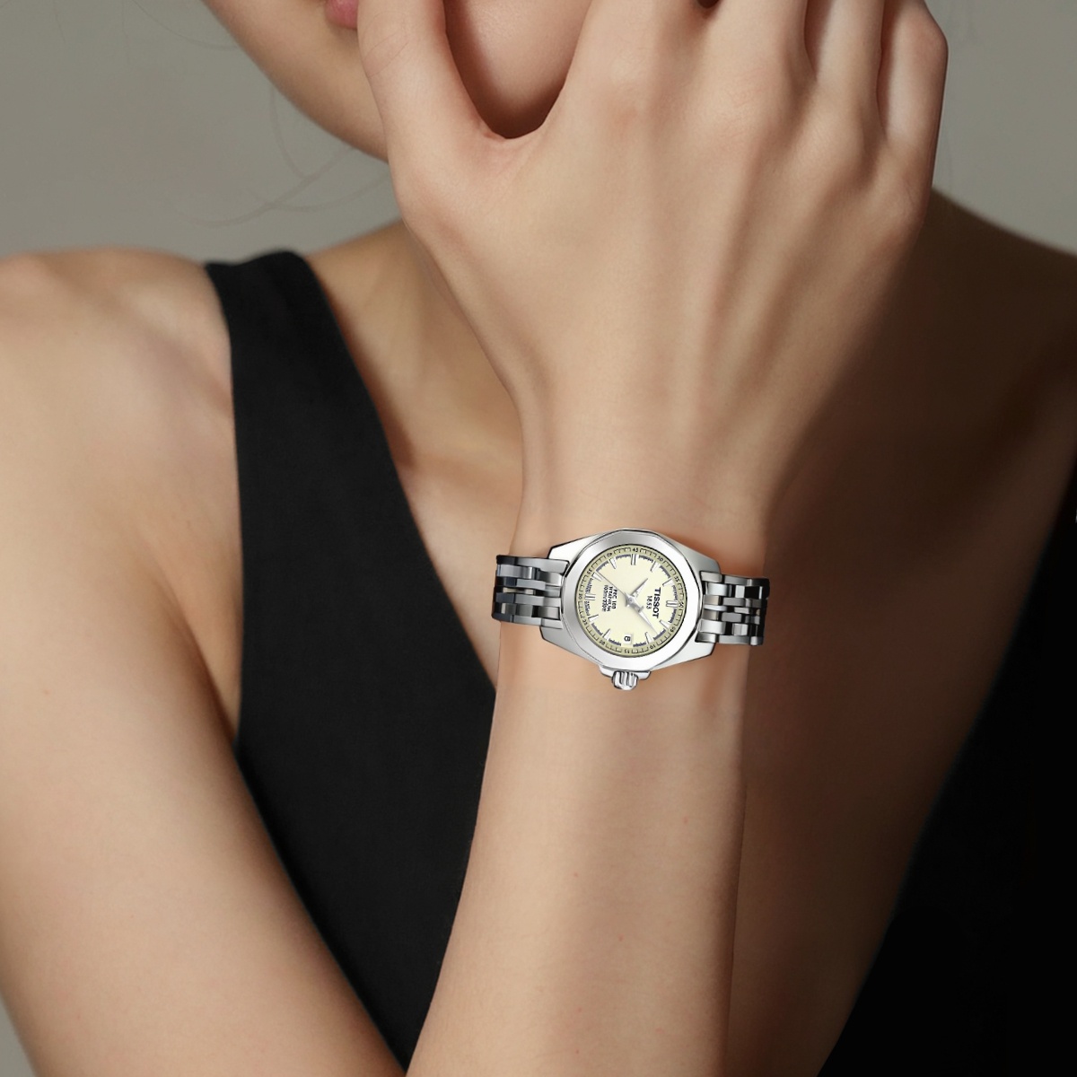 Женские часы TISSOT (белые) — фото 4