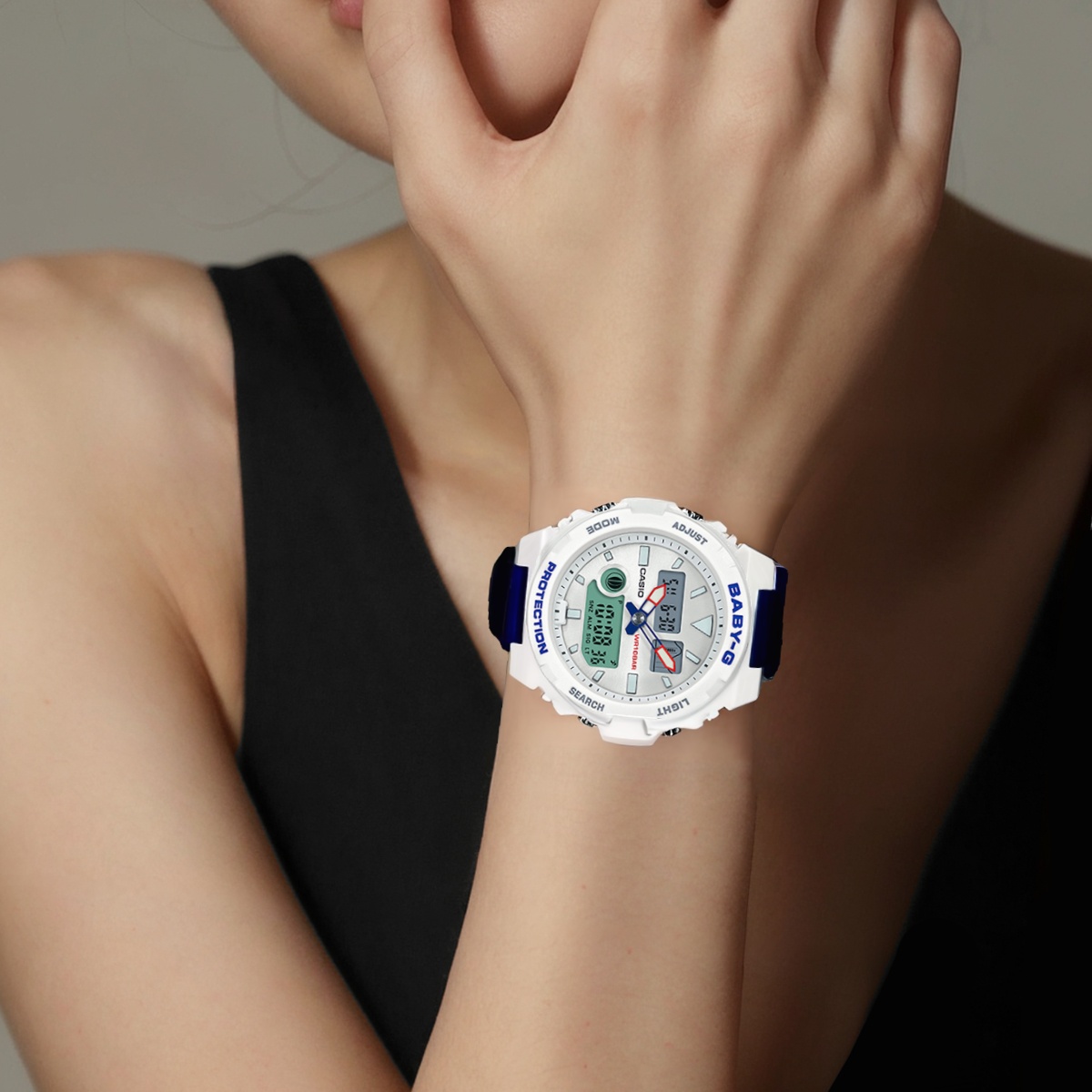 Женские часы Casio BABY-G (белые) — фото 5