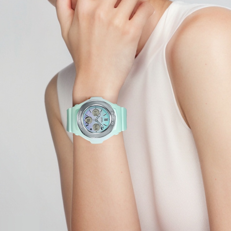 Женские часы Casio BABY-G (белые) — фото 5