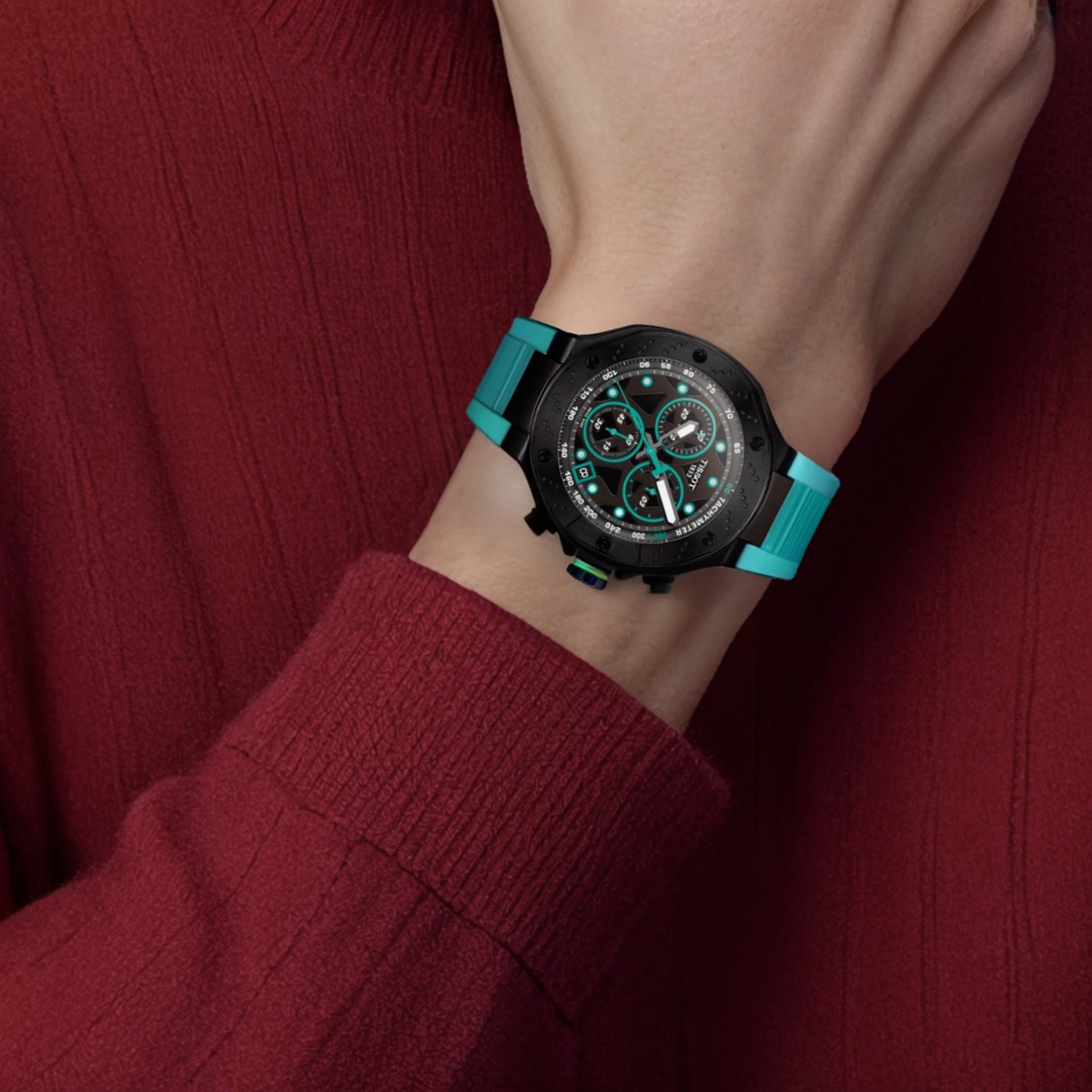 Мужские часы TISSOT (черные) — фото 4