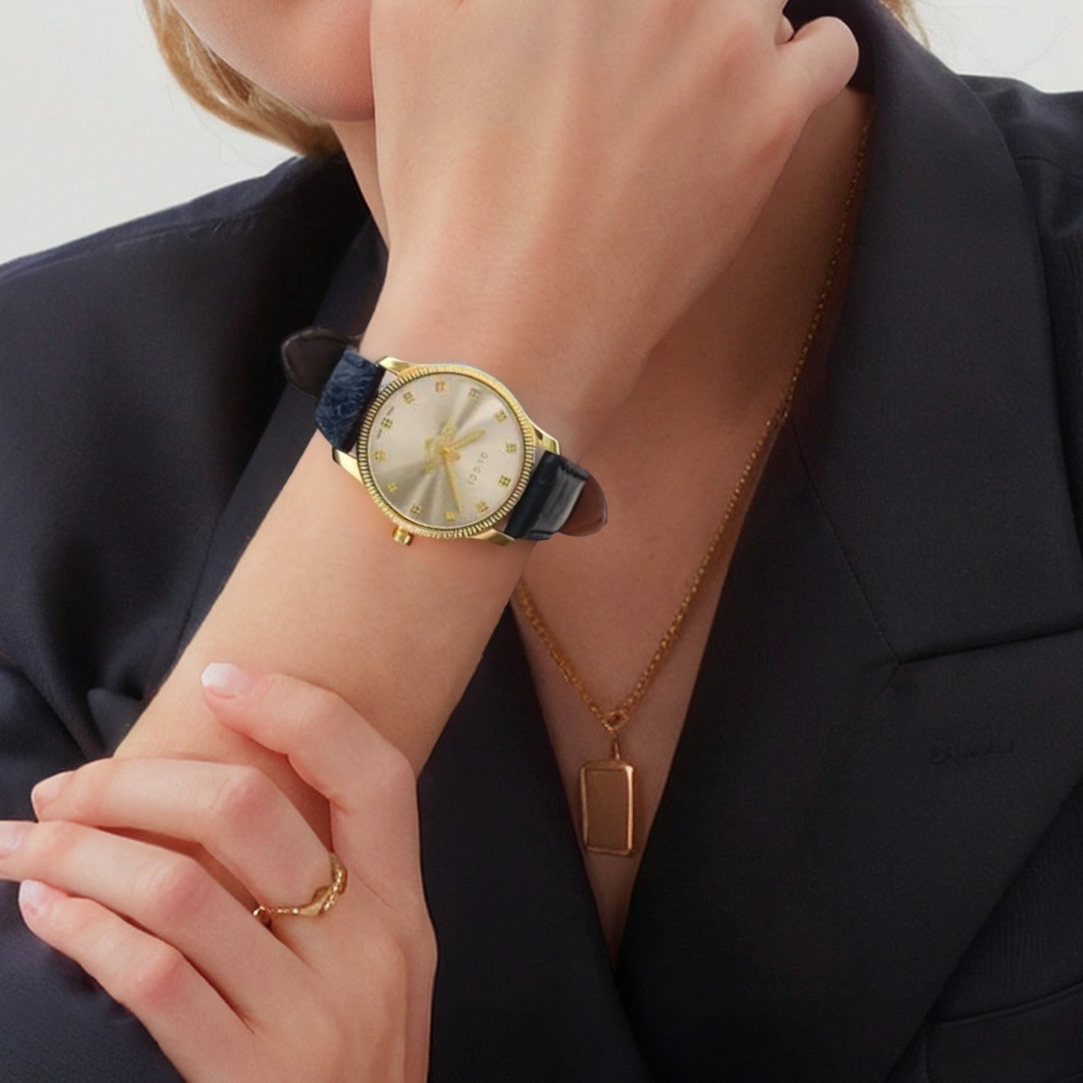 Часы Gucci G-Timeless (черный) — фото 3