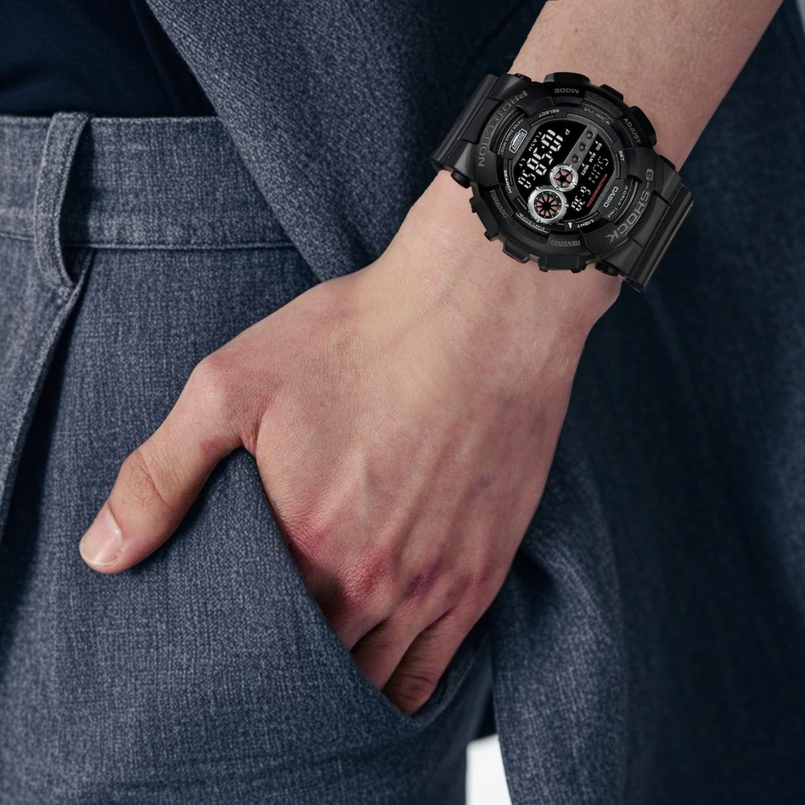 Мужские часы Casio (черные) — фото 7