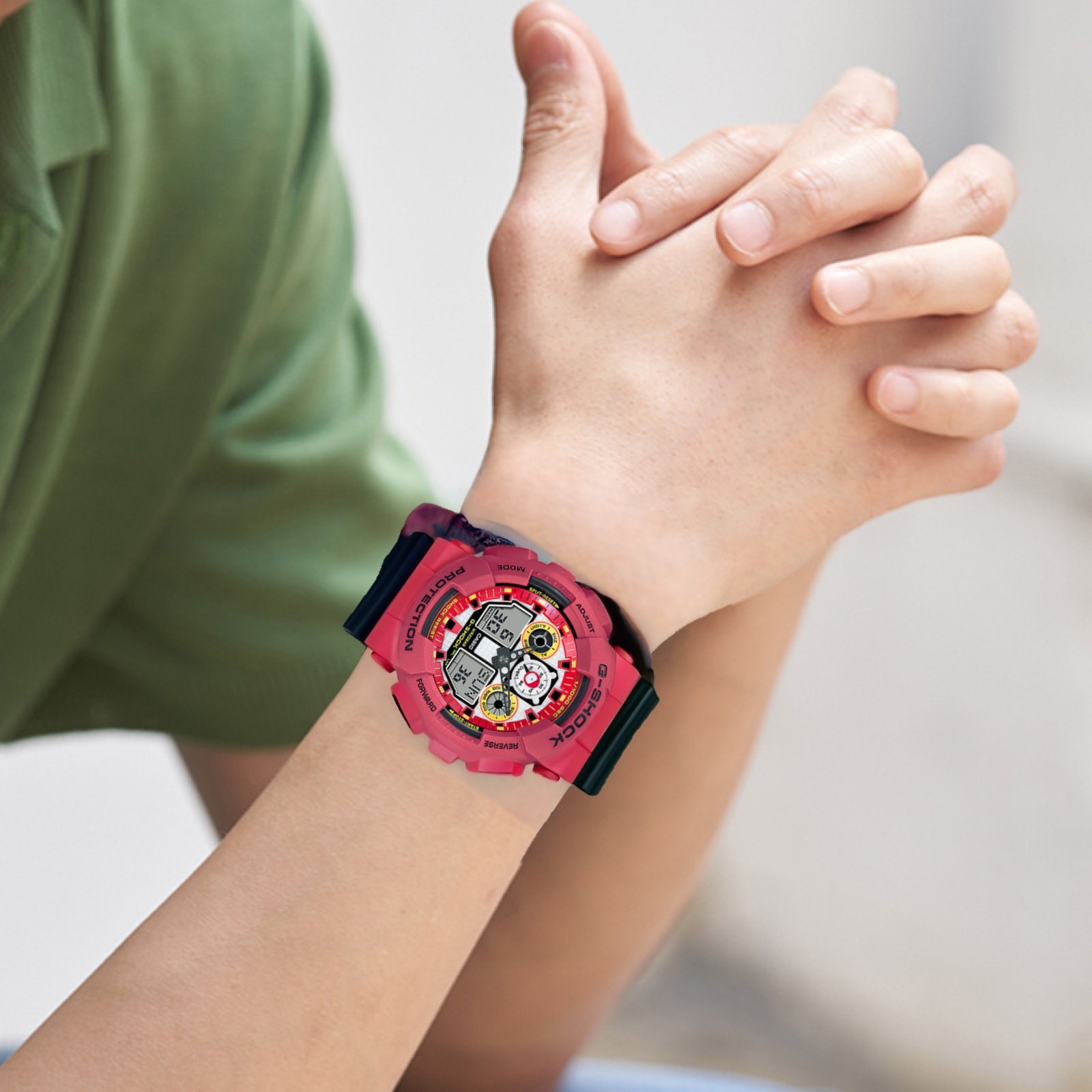 Мужские часы CASIO G-Shock (красные) — фото 4