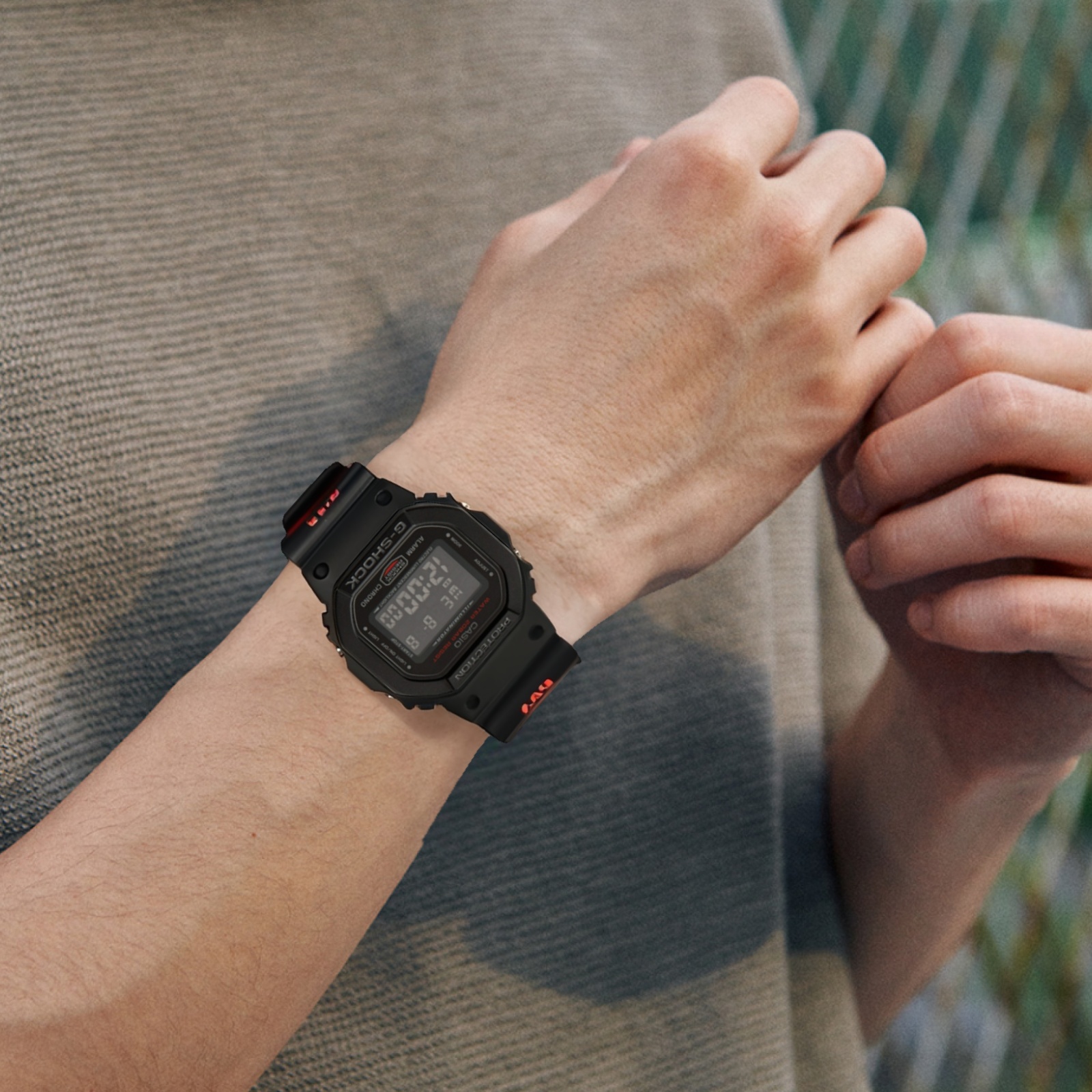 Мужские часы Casio G-Shock Fingercroxx (черный) — фото 5