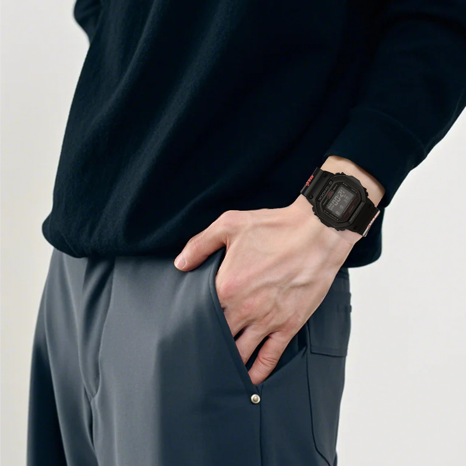 Мужские часы Casio G-Shock Fingercroxx (черный) — фото 6