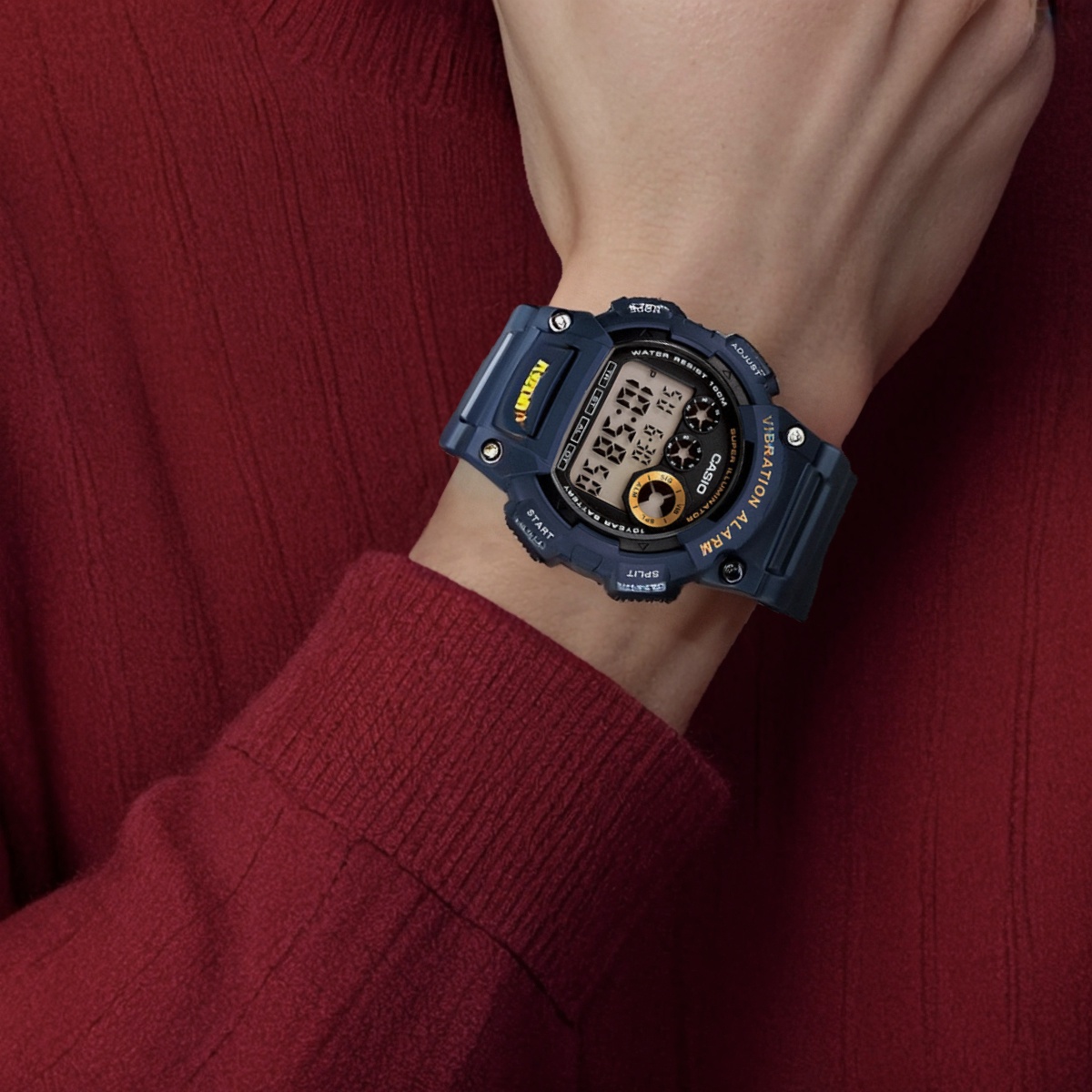 Мужские часы Casio YOUTH- 10100 (черные) — фото 4