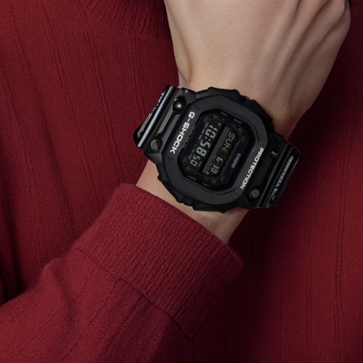 Мужские часы Casio BABY-G-SHOCK (черные) — фото 5