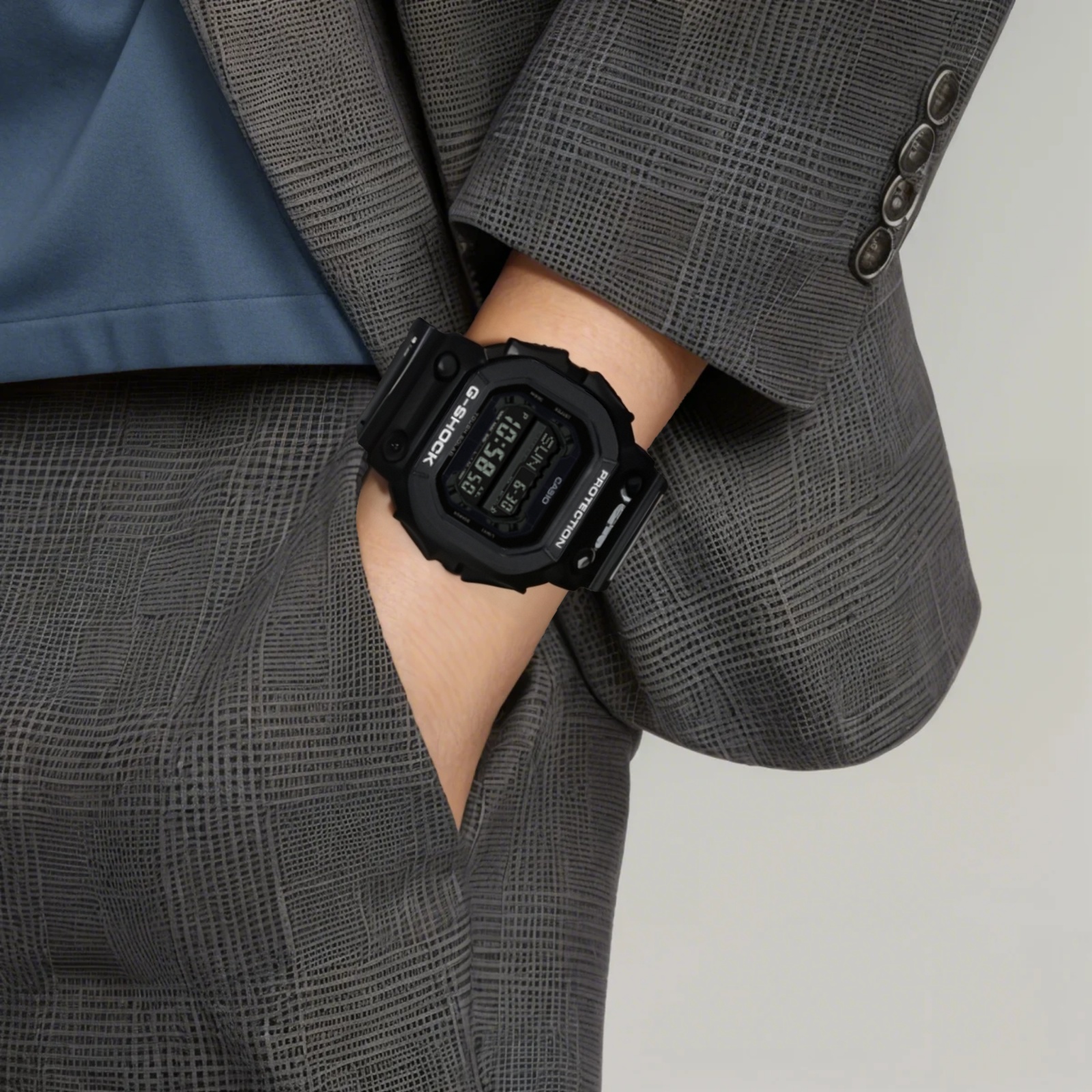 Мужские часы Casio BABY-G-SHOCK (черные) — фото 6