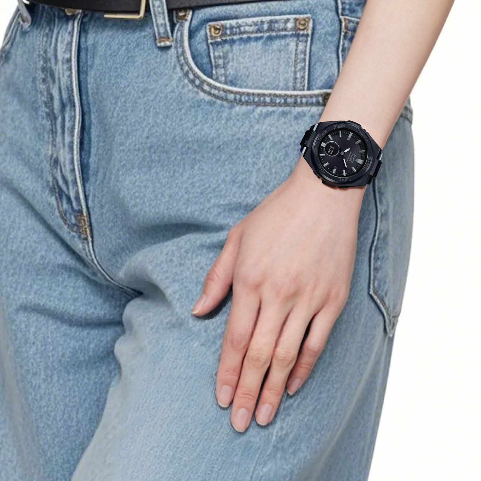 Женские часы Casio BABY-G (черные) — фото 4