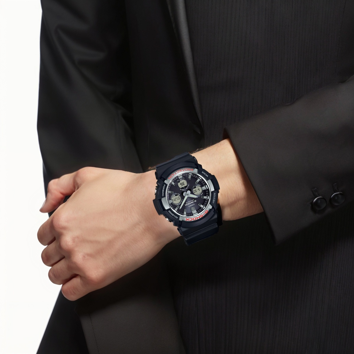 Мужские часы Casio G-SHOCK (черные) — фото 3
