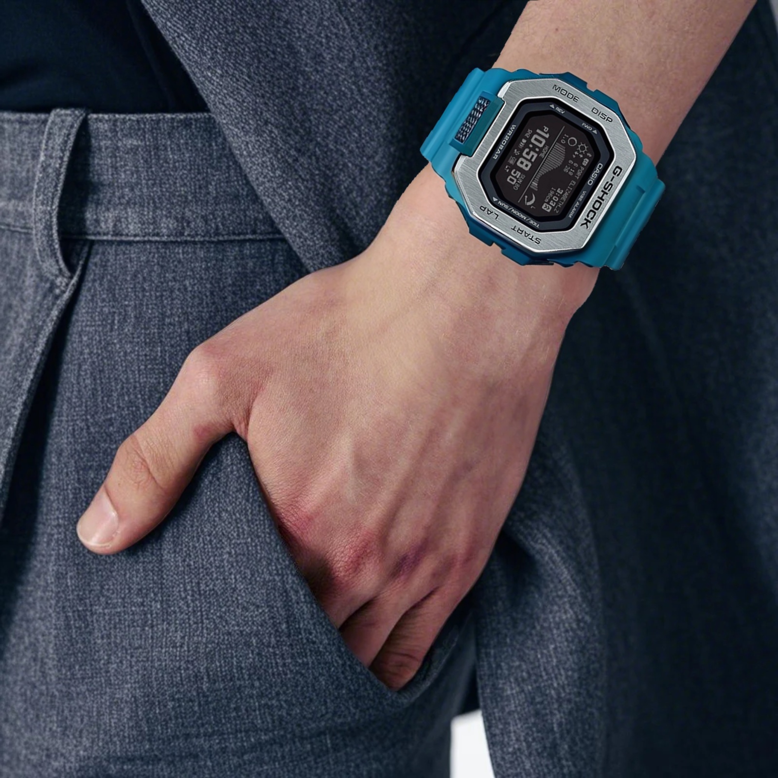 Мужские часы Casio G-SHOCK (черные) — фото 6