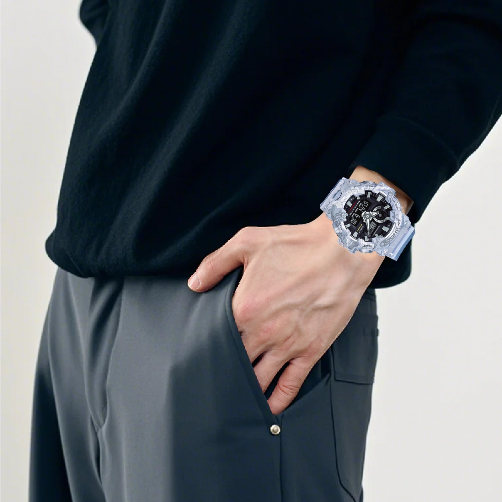 Мужские часы Casio G-SHOCK 35 (черные) — фото 5