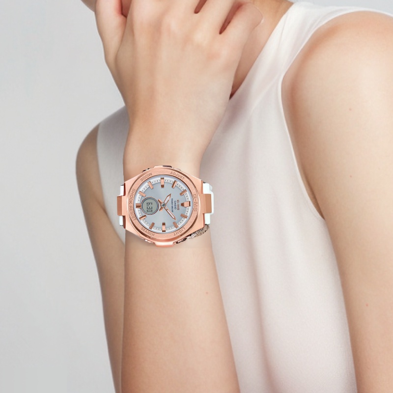 Женские часы Casio BABY-G (серые) — фото 3