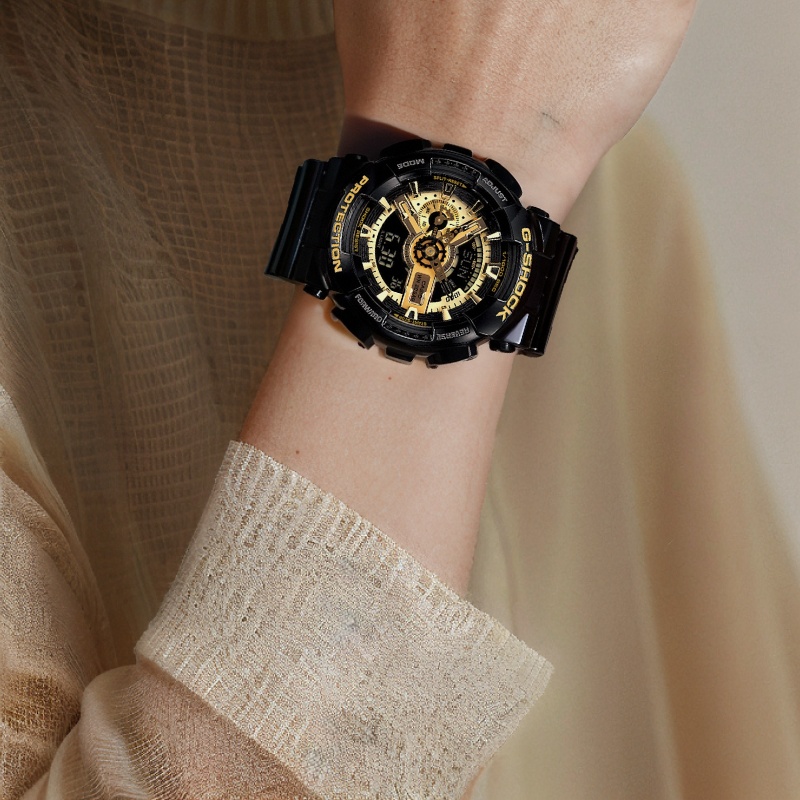 Унисекс часы CASIO GA&BA (черные) — фото 4