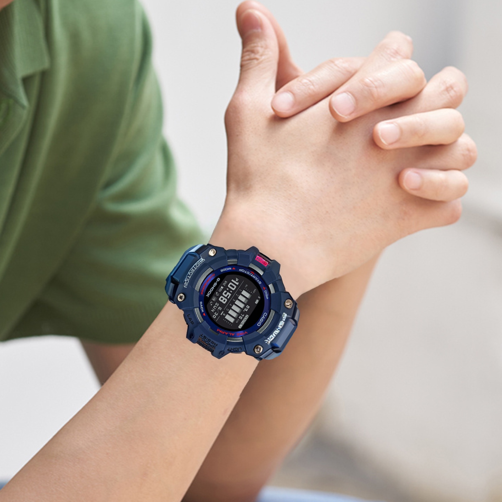 Мужские очки Casio G-SHOCK (черные) — фото 3