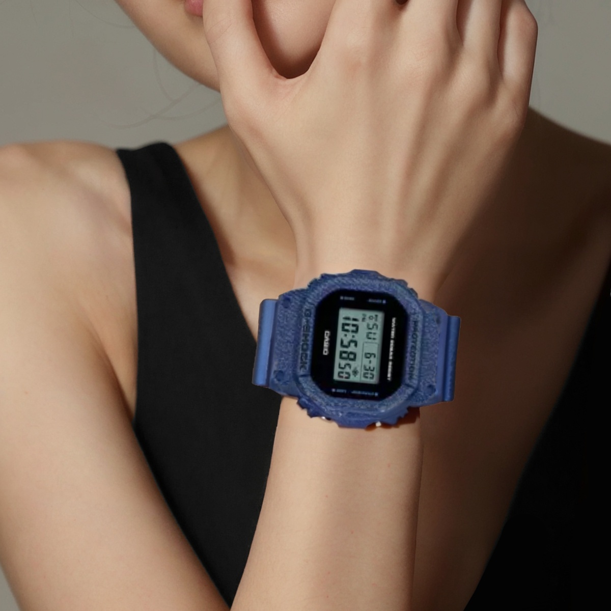 Женские очки Casio G-SHOCK (синие) — фото 6