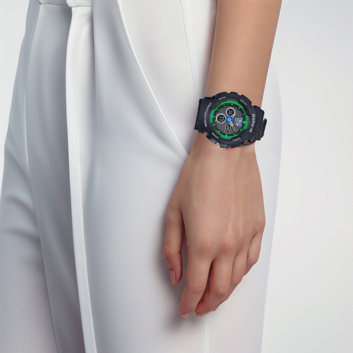Часы Casio BABY-G (зеленые) — фото 3