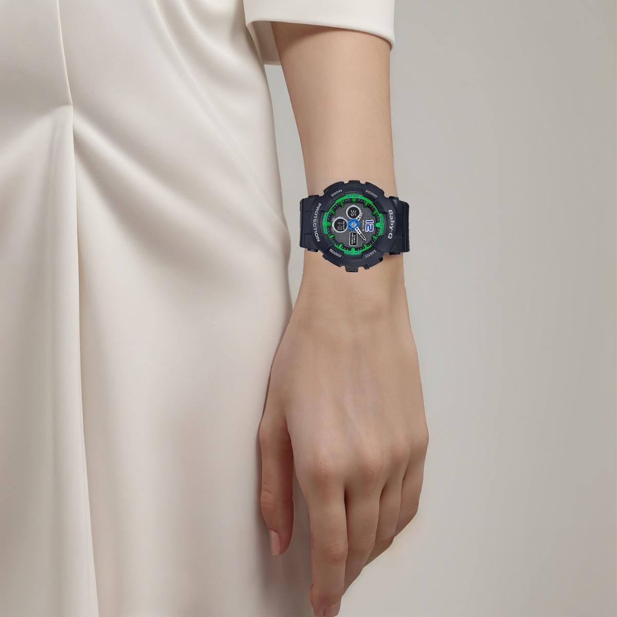 Часы Casio BABY-G (зеленые) — фото 4