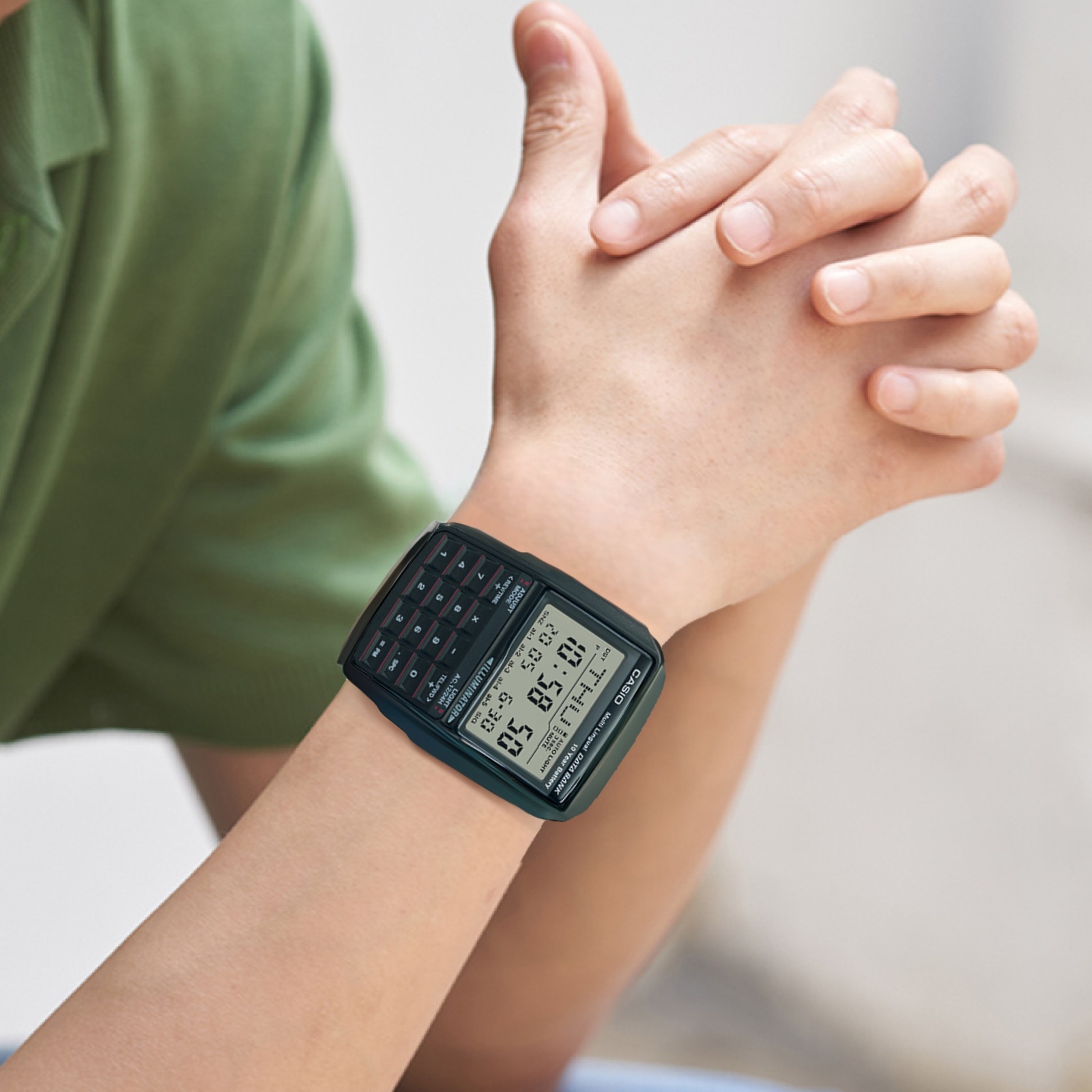 Мужские часы Casio CASIOYOUTH- 10 (черные) — фото 7
