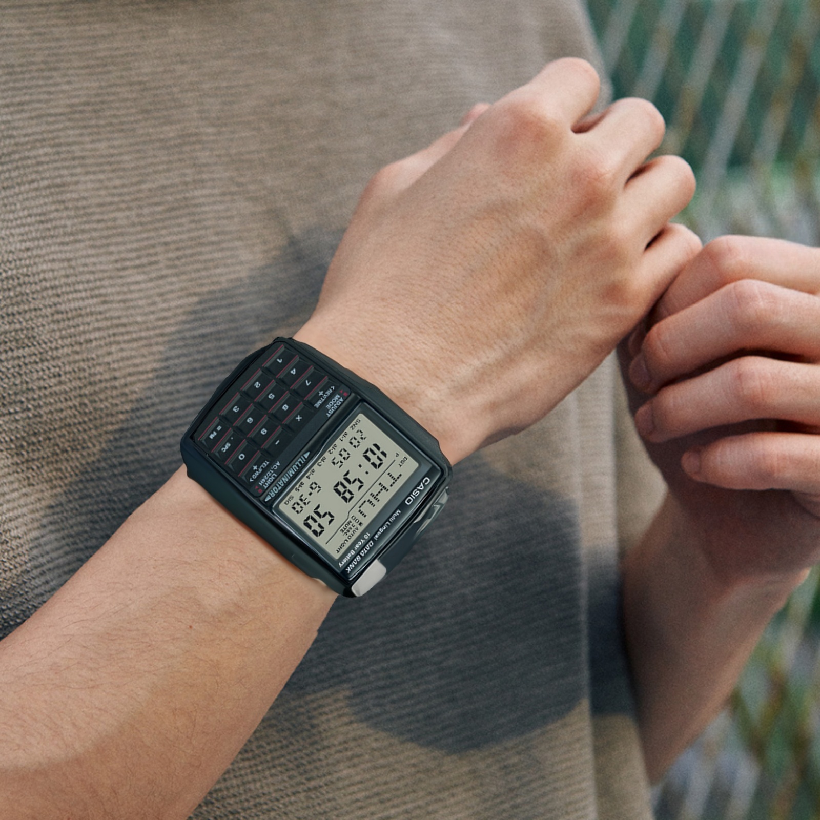 Мужские часы Casio CASIOYOUTH- 10 (черные) — фото 4
