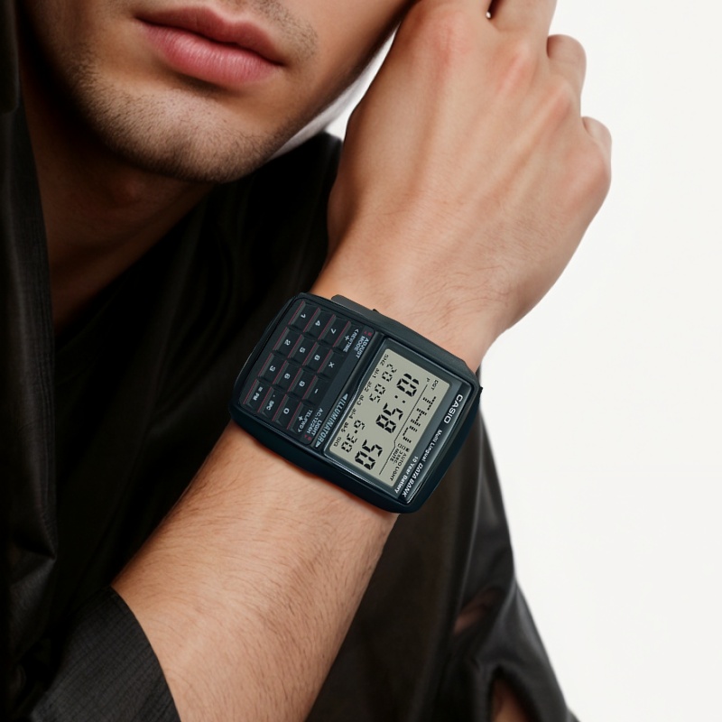 Мужские часы Casio CASIOYOUTH- 10 (черные) — фото 6